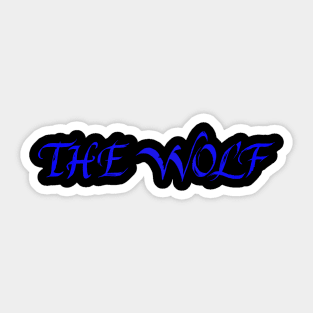 The Wolf Sticker